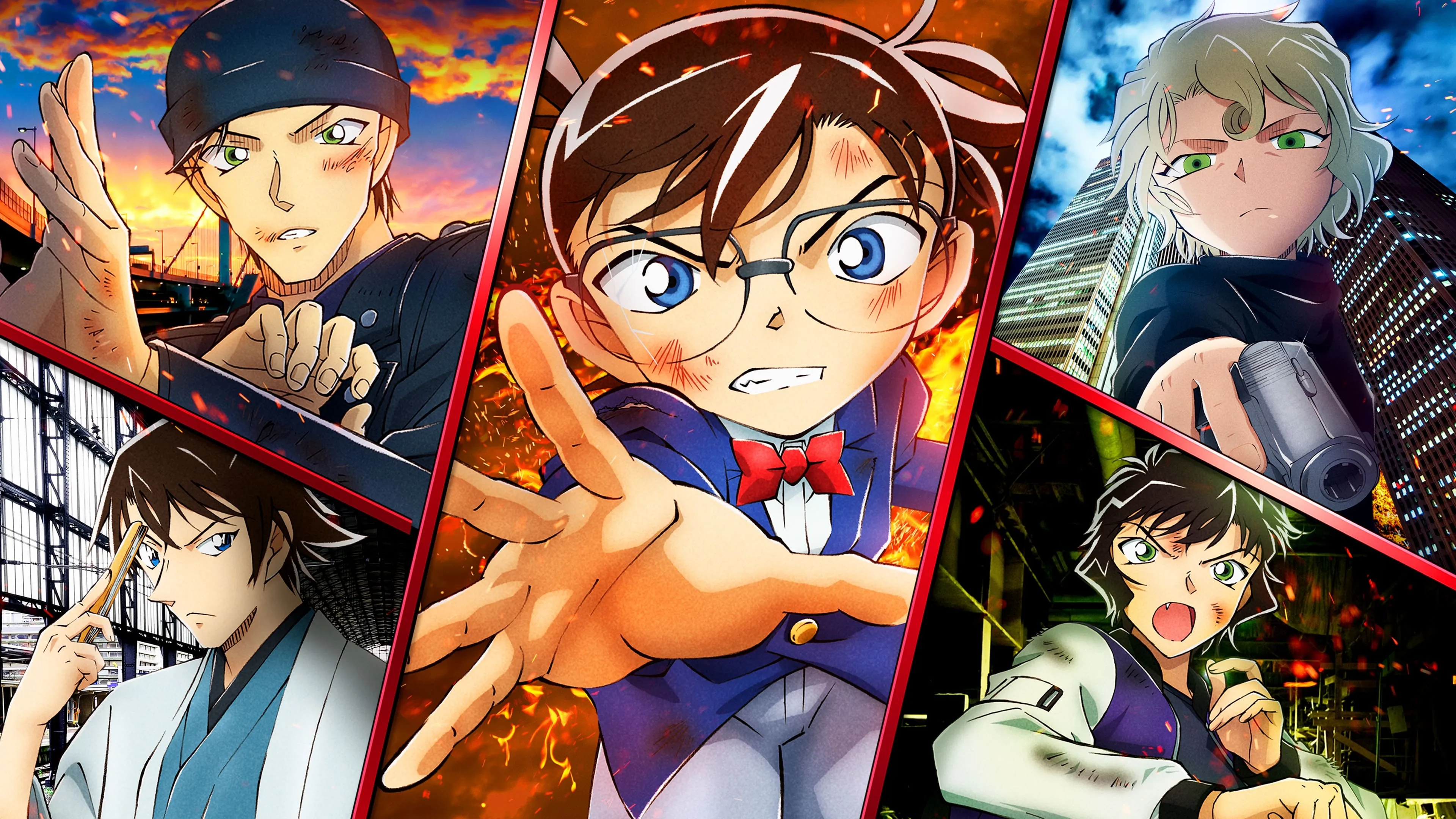 Filme Detective Conan: The Scarlet Bullet Imagem Do Filme Detective Conan: The Scarlet Bullet