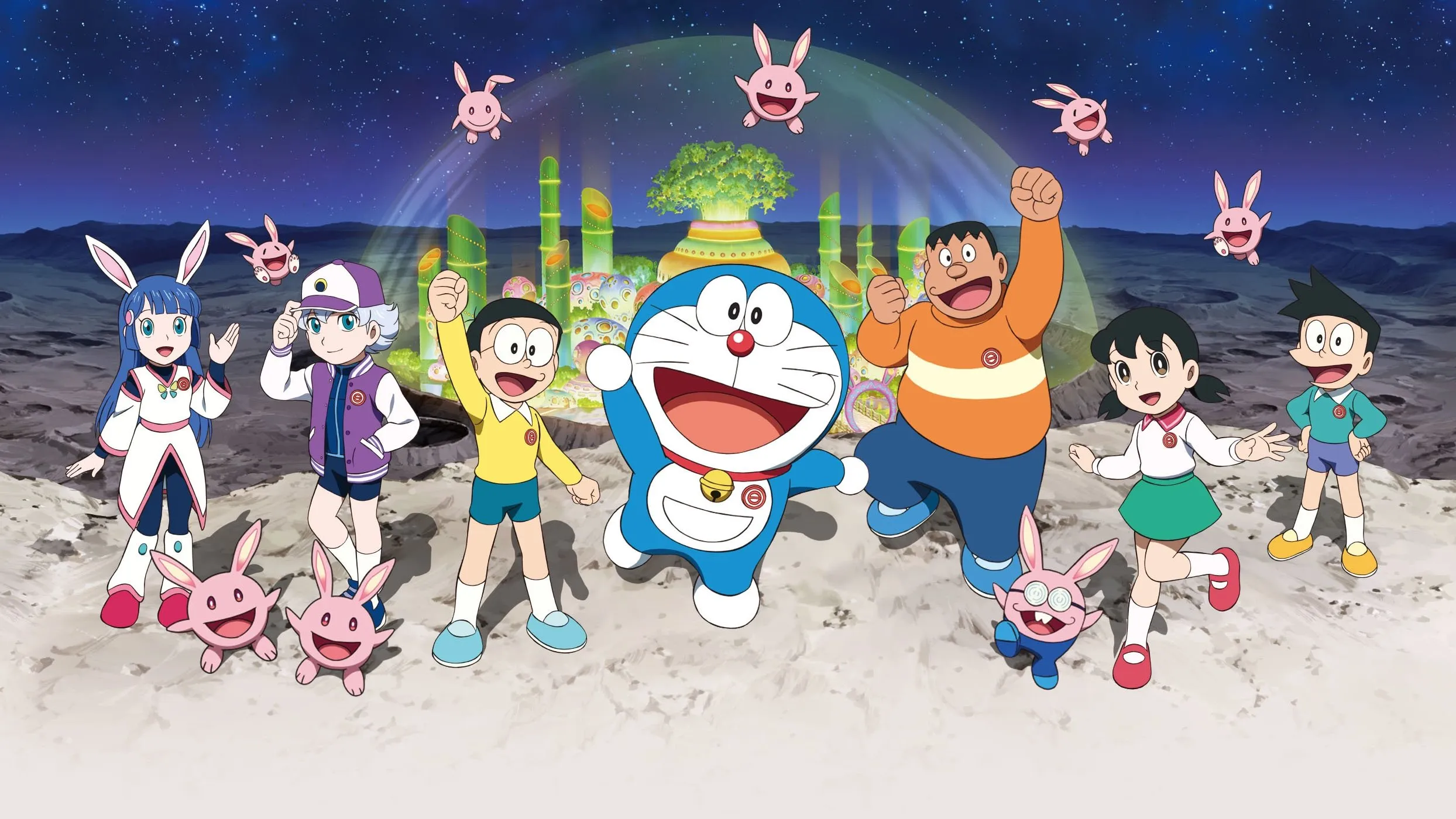 Filme Doraemon: Nobita''s Chronicle of the Moon Exploration Imagem Do Filme Doraemon: Nobita''s Chronicle of the Moon Exploration