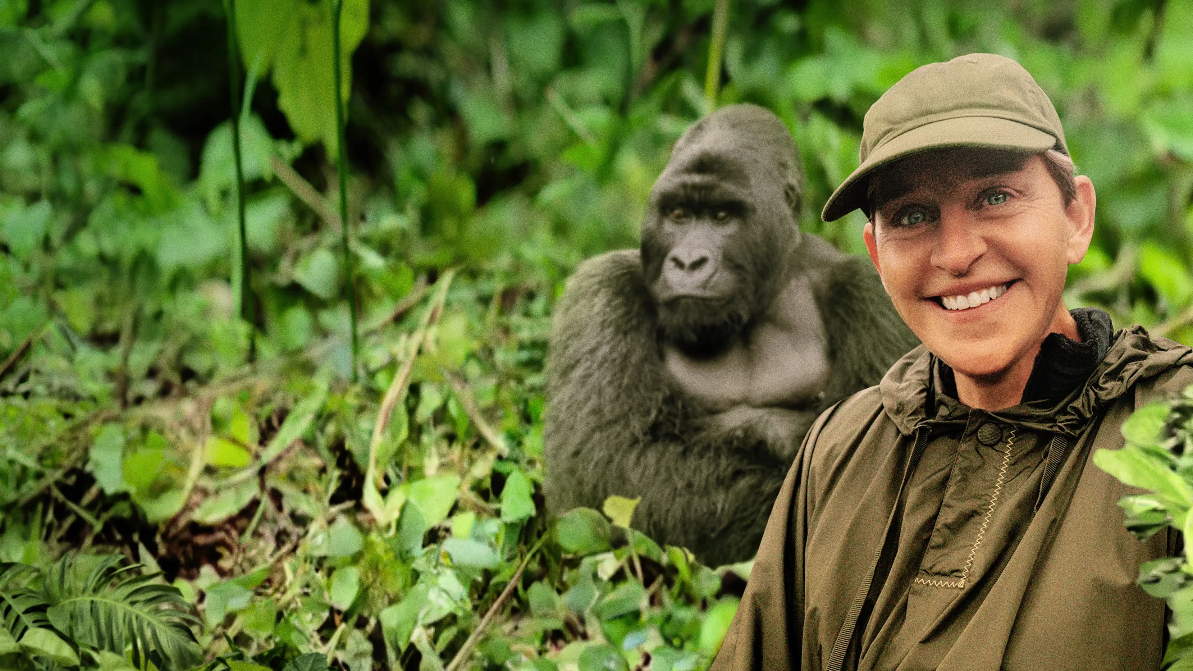 Filme Ellen DeGeneres Salvando os Gorillas Imagem Do Filme Ellen DeGeneres Salvando os Gorillas