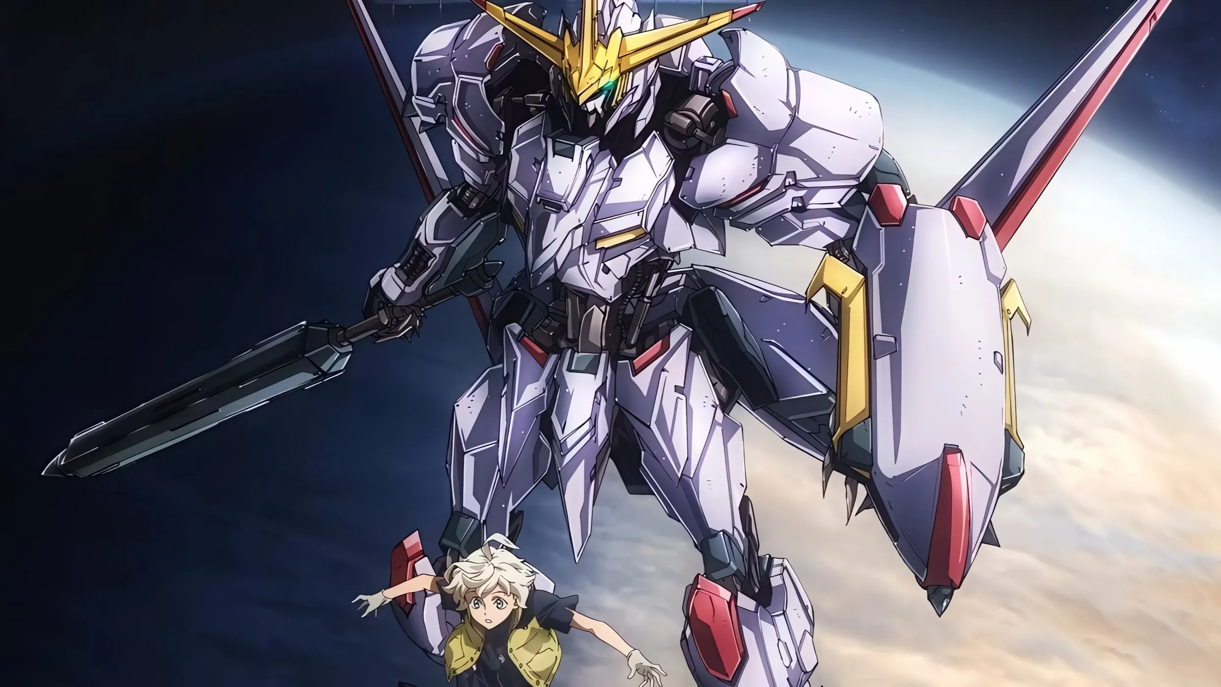 Filme Mobile Suit Gundam: Iron-Blooded Orphans - Urdr Hunt: Path of the Little Challenger Imagem Do Filme Mobile Suit Gundam: Iron-Blooded Orphans - Urdr Hunt: Path of the Little Challenger
