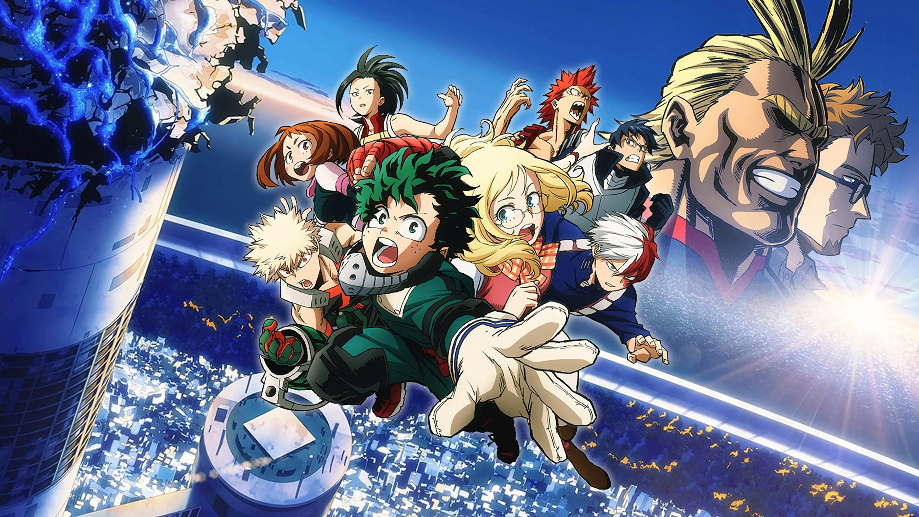 Filme My Hero Academia: O Filme - 2 Heróis Imagem Do Filme My Hero Academia: O Filme - 2 Heróis