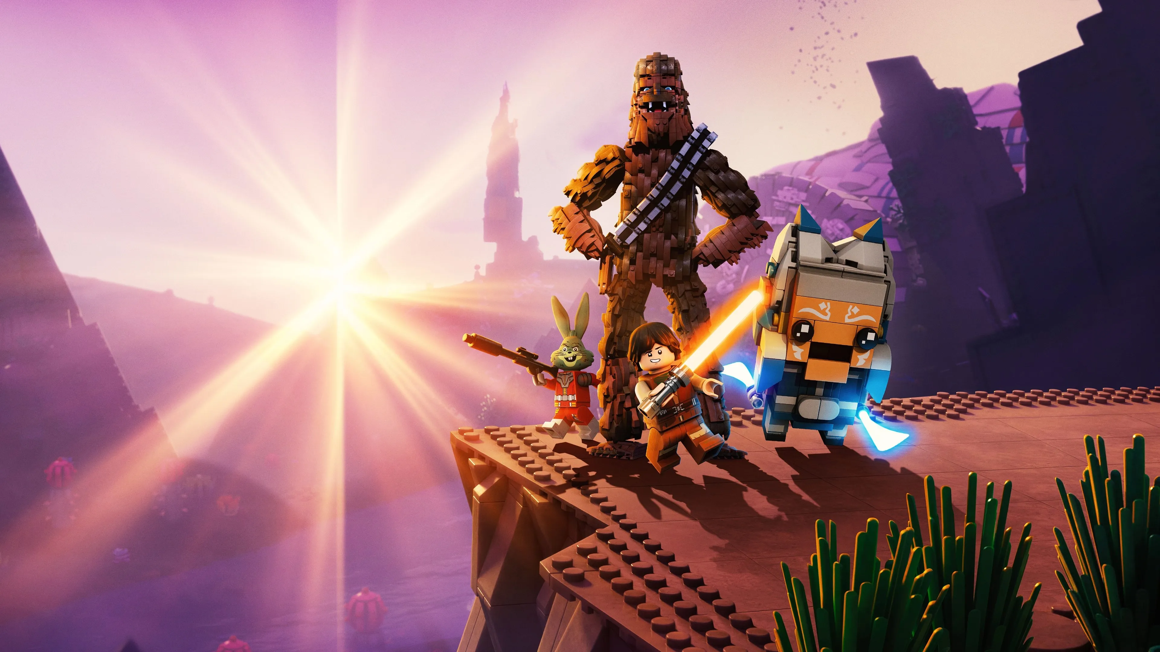 Background LEGO Star Wars: Reconstruindo a Galáxia – Pedaços do Passado