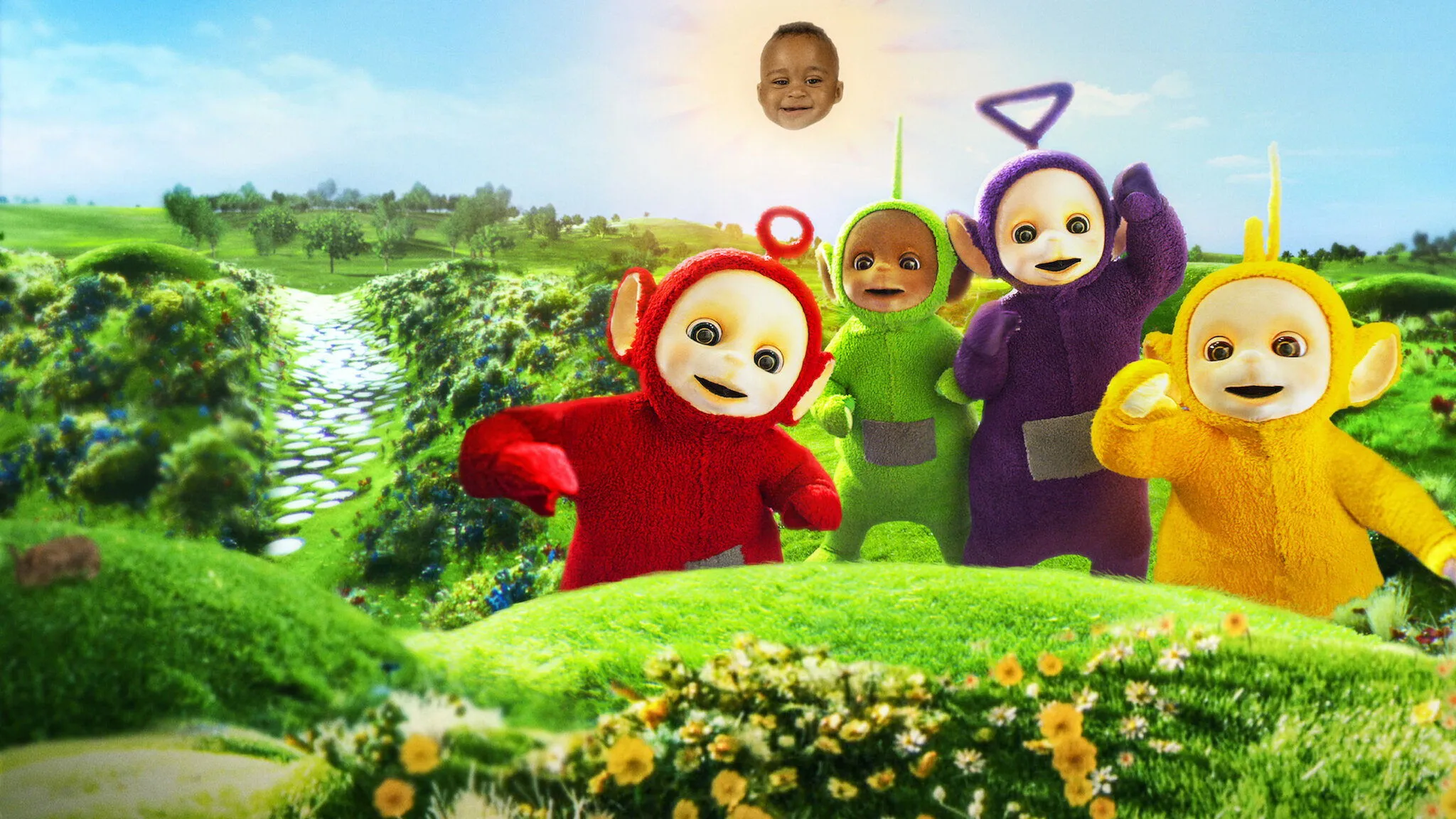 Background Teletubbies (2022)