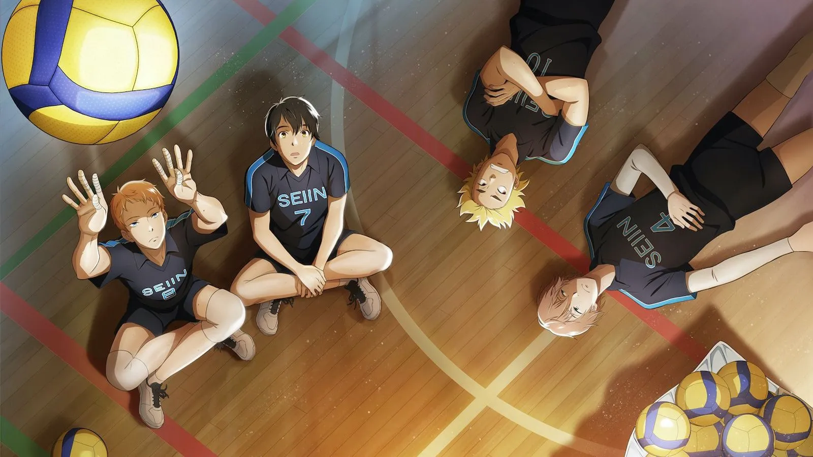 Background 2.43: Seiin High School Boys Volleyball Team