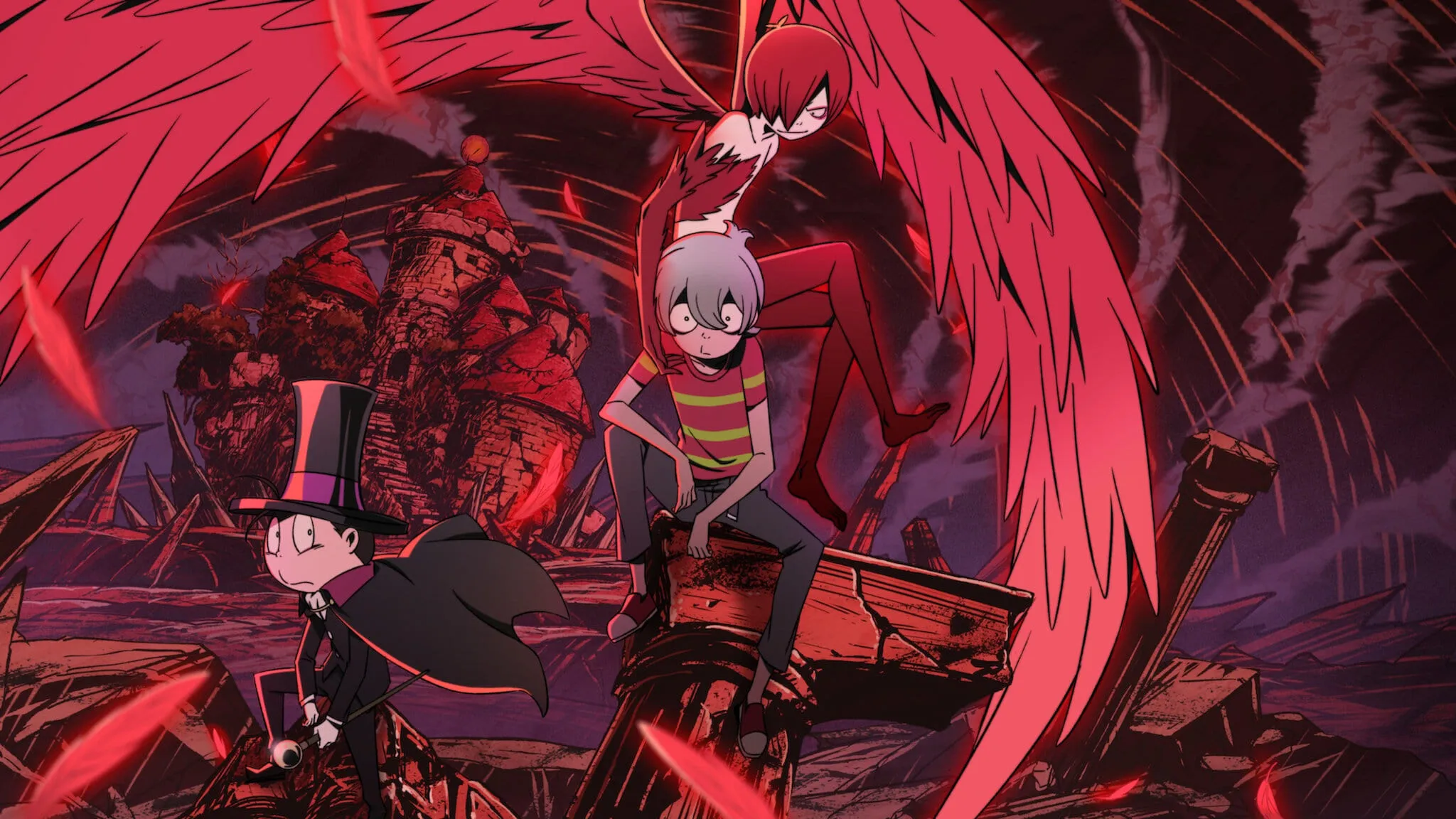 Background Akuma-kun