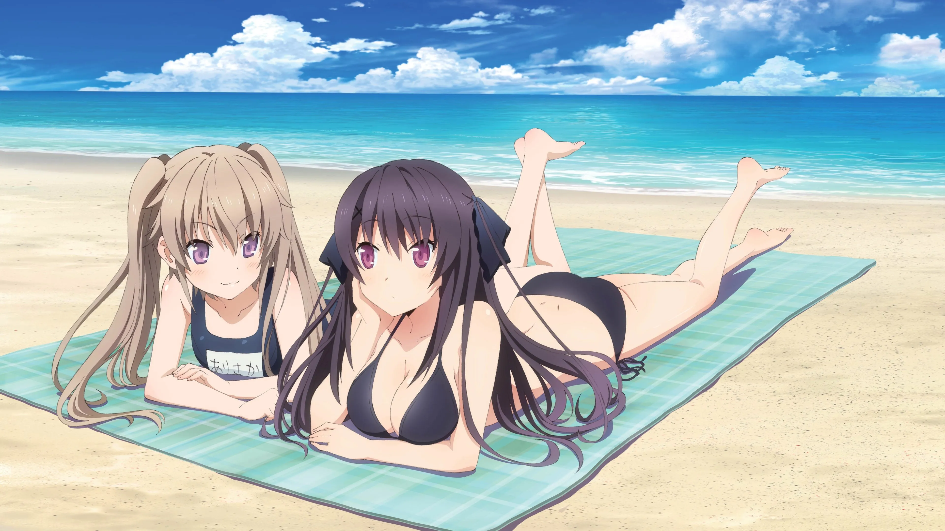 Background Ao no Kanata no Four Rhythm