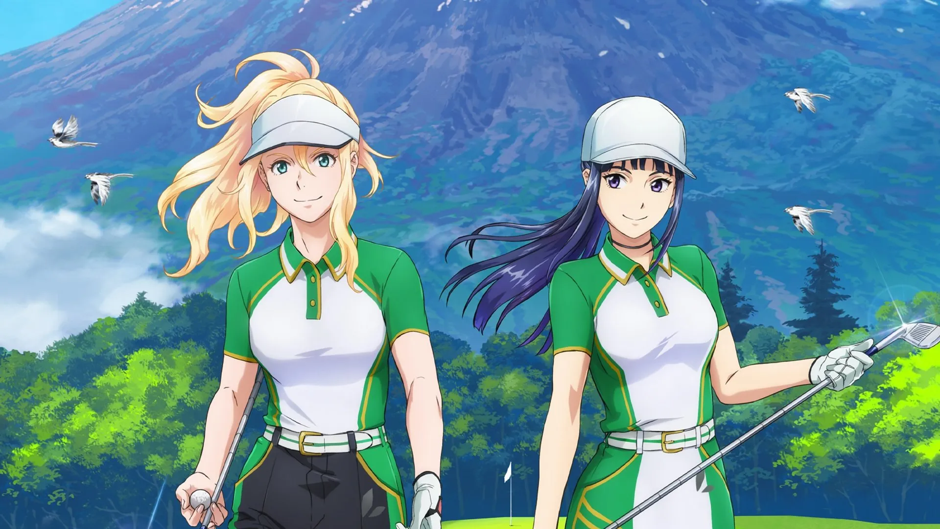 Background Birdie Wing -Golf Girls' Story-