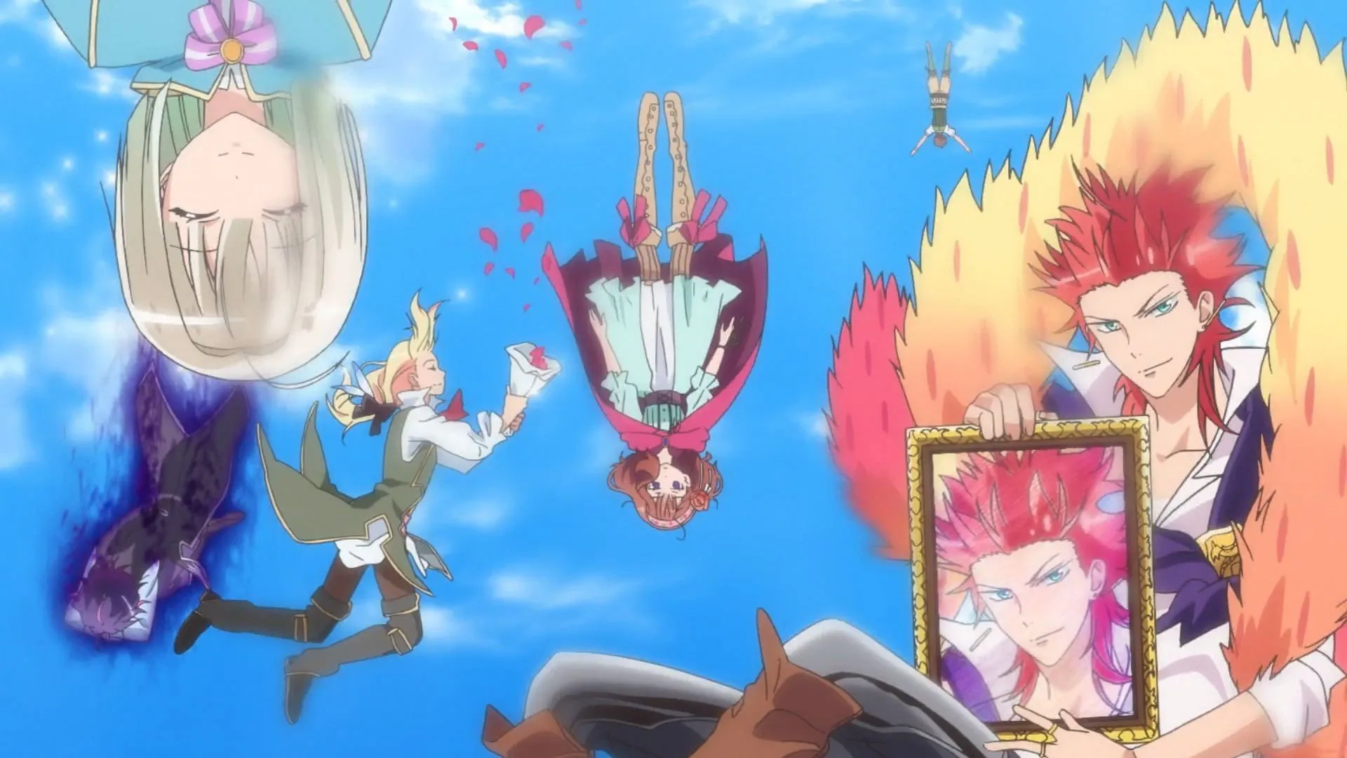Background Dame x Prince Anime Caravan