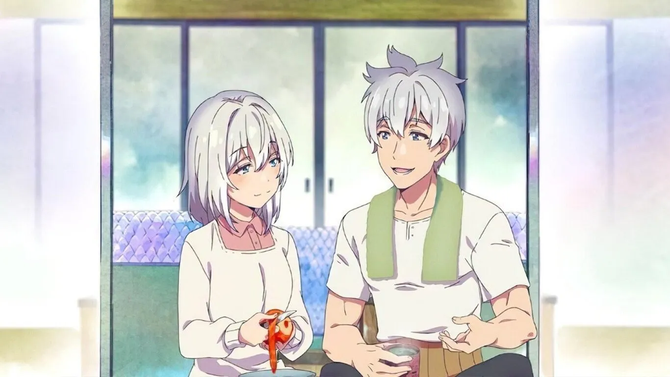 Background Grandpa and Grandma Turn Young Again