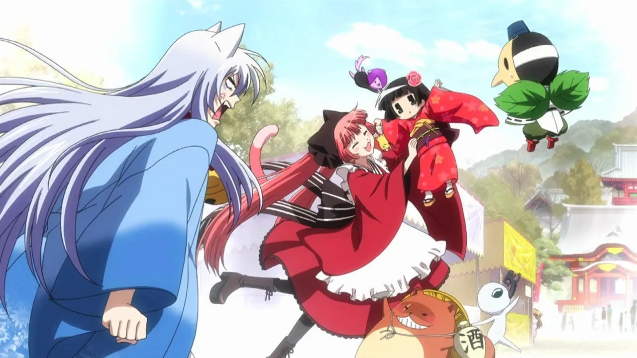Background Gugure! Kokkuri-san