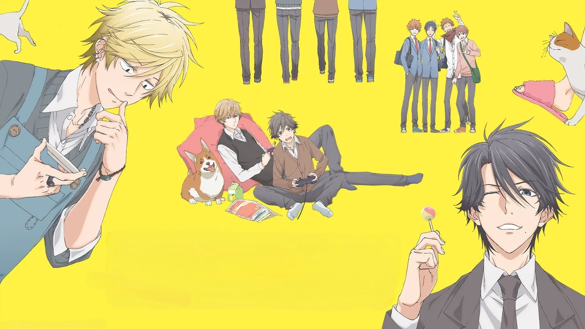 Background Hitorijime My Hero