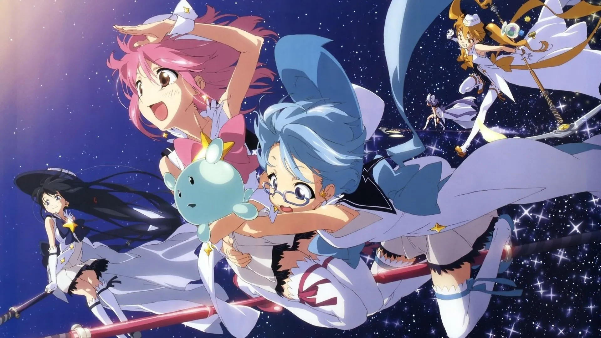 Background Houkago no Pleiades