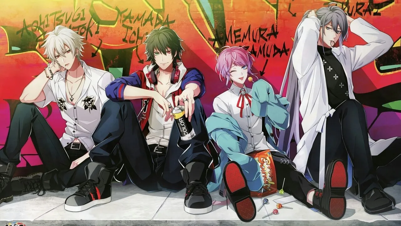 Background HYPNOSISMIC -Division Rap Battle- Rhyme Anima