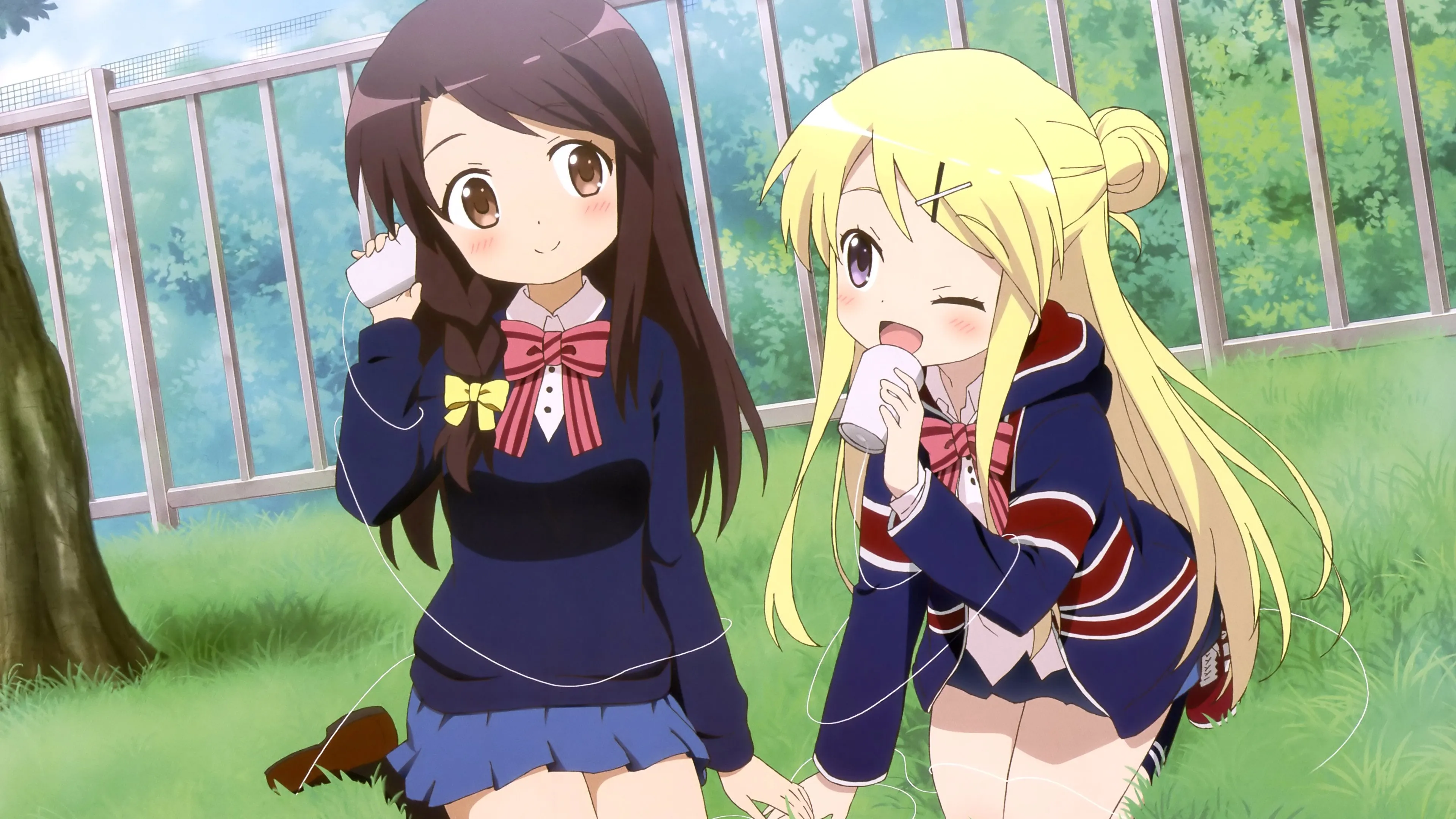 Background Kiniro Mosaic