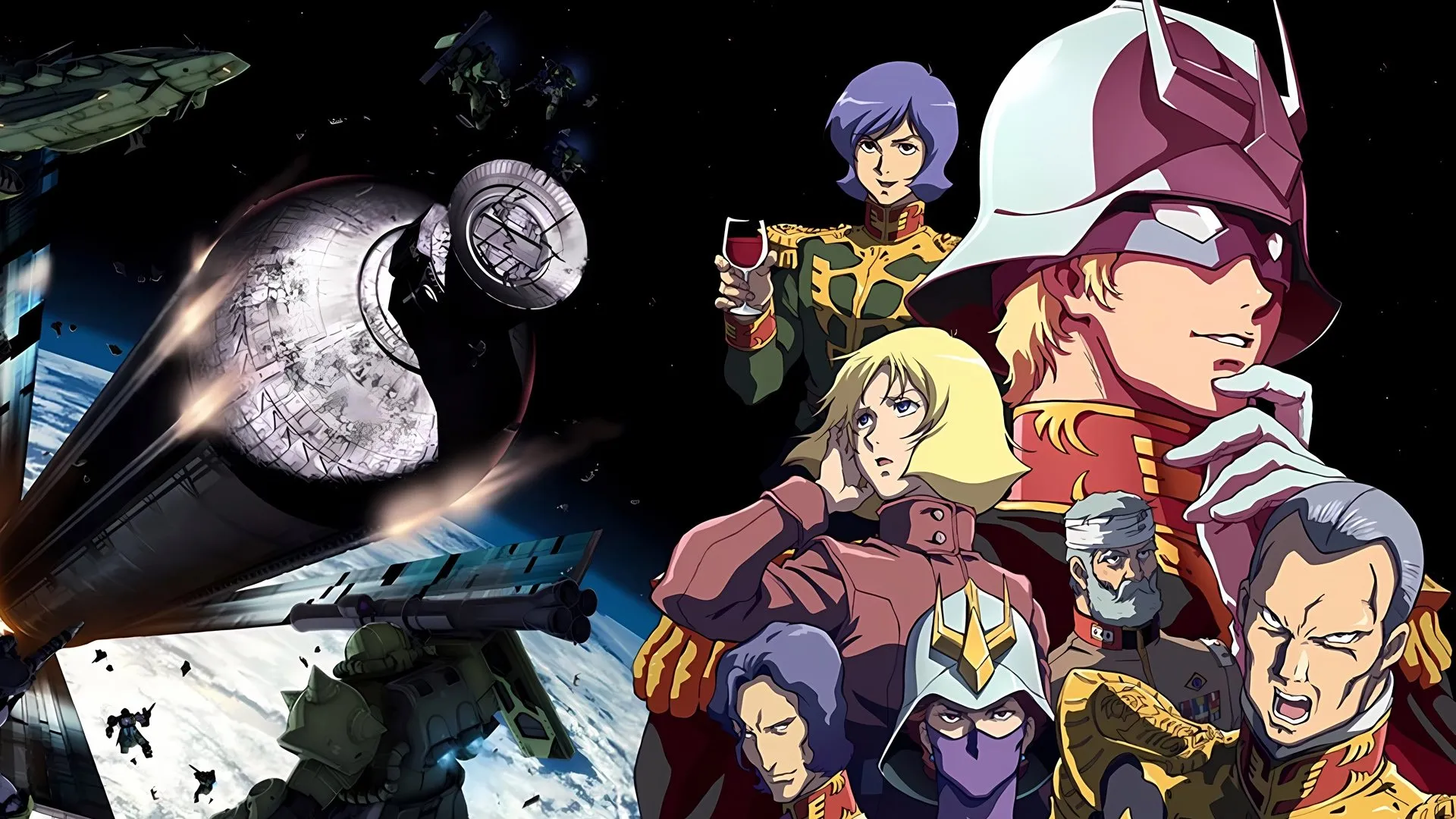 Background Mobile Suit Gundam: The Origin