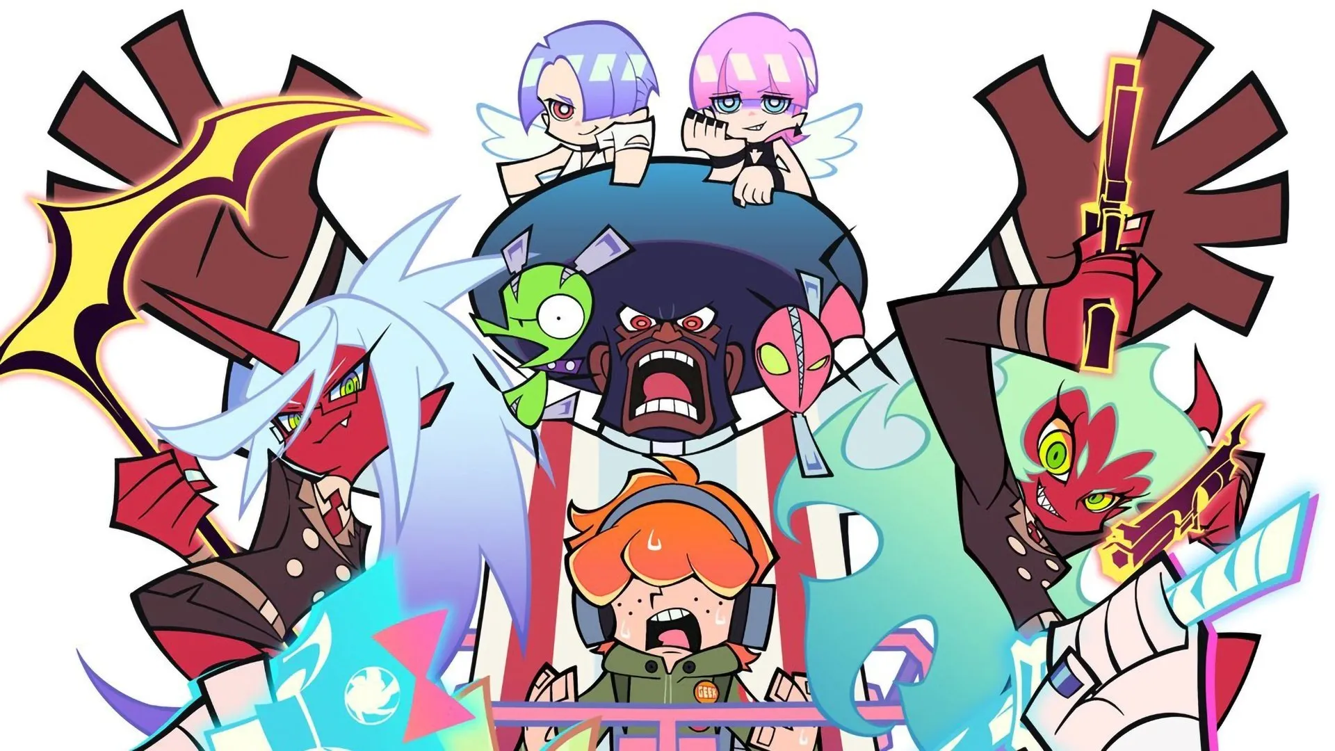 Background New PANTY & STOCKING with GARTERBELT