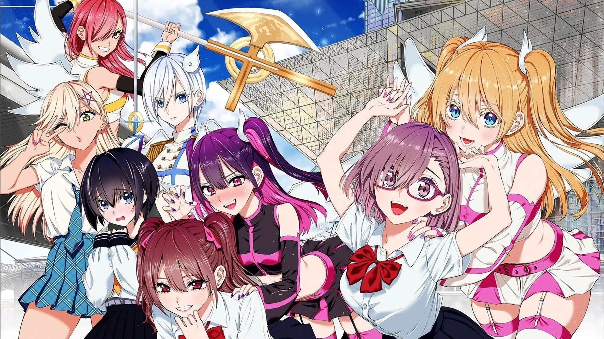 Background Ririsa, Uma Garota em 2.5D