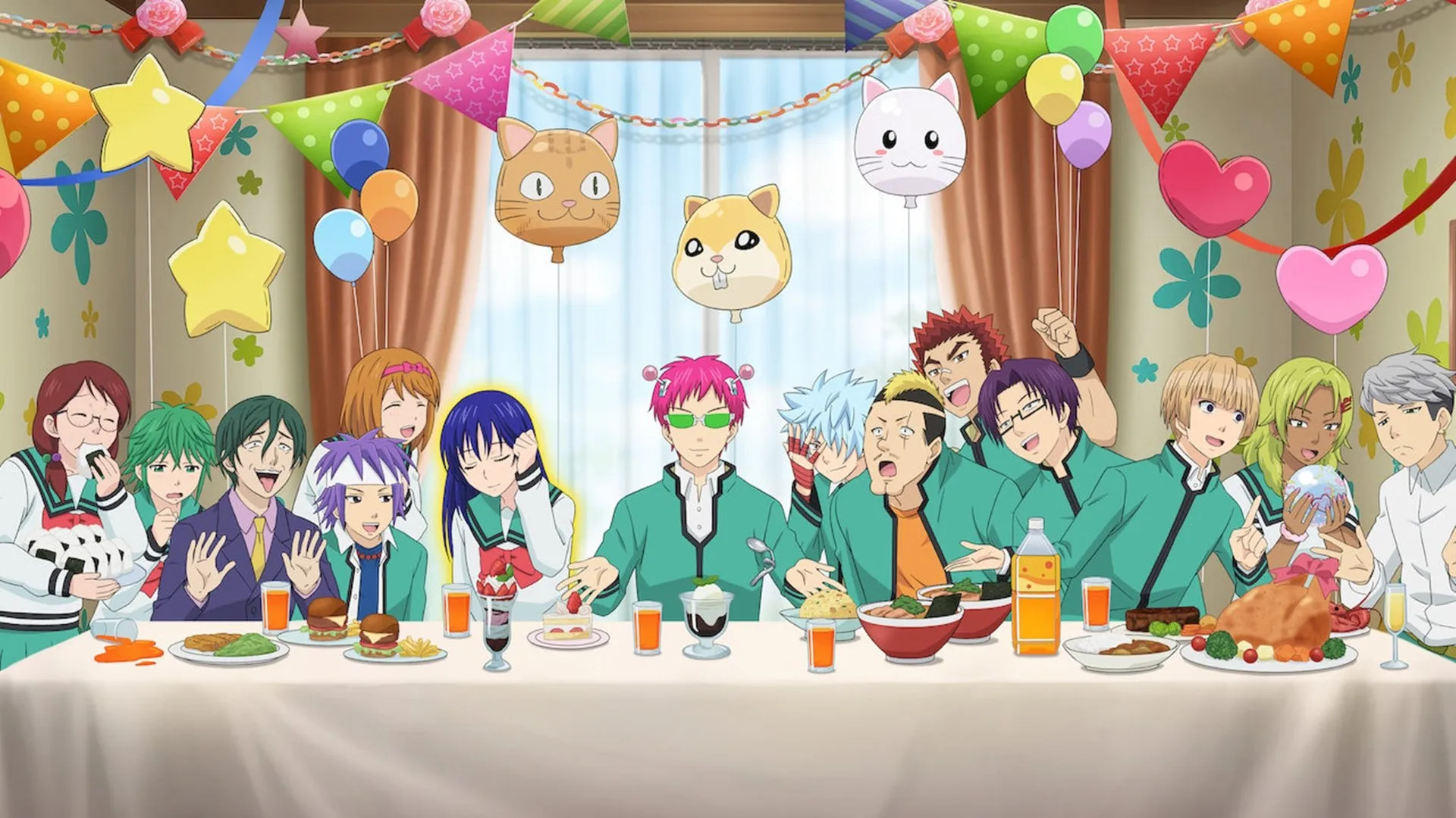 Background Saiki Kusuo no Psi-nan: Reativado