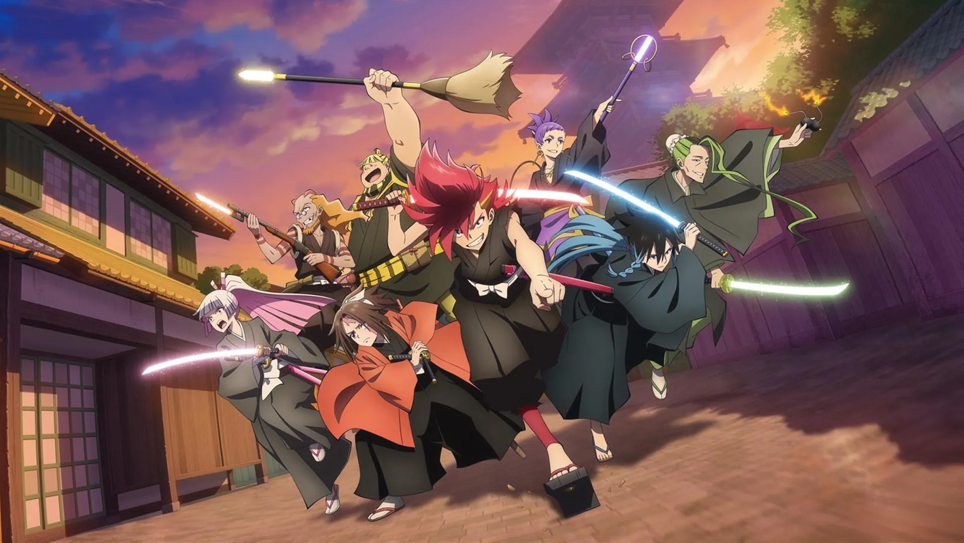 Background Shine On! Bakumatsu Bad Boys
