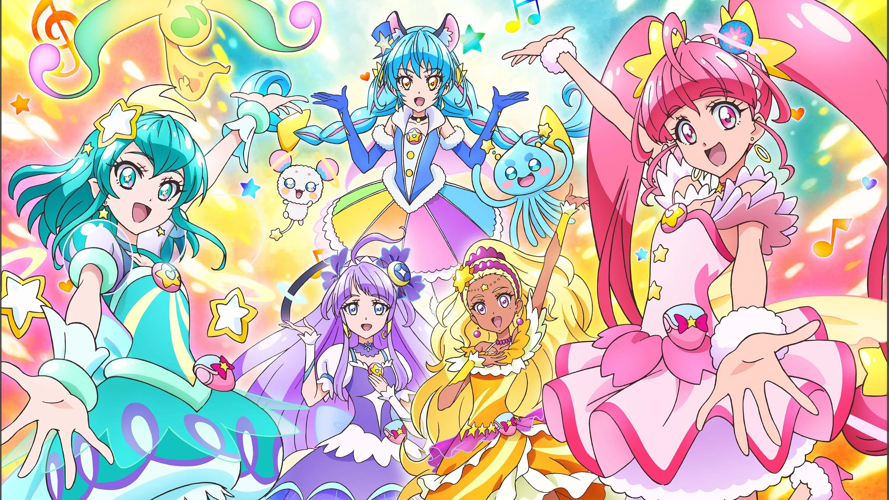 Background Star☆Twinkle Precure