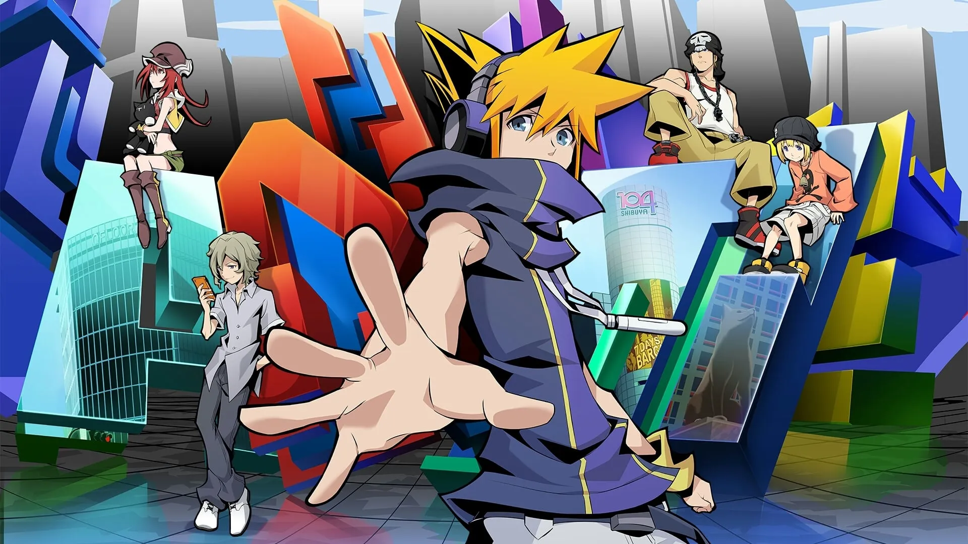 Background The World Ends With You The Animation