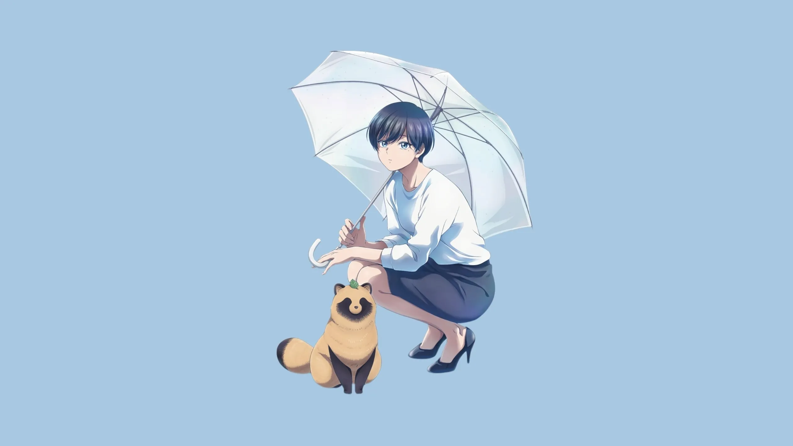Background With You and the Rain