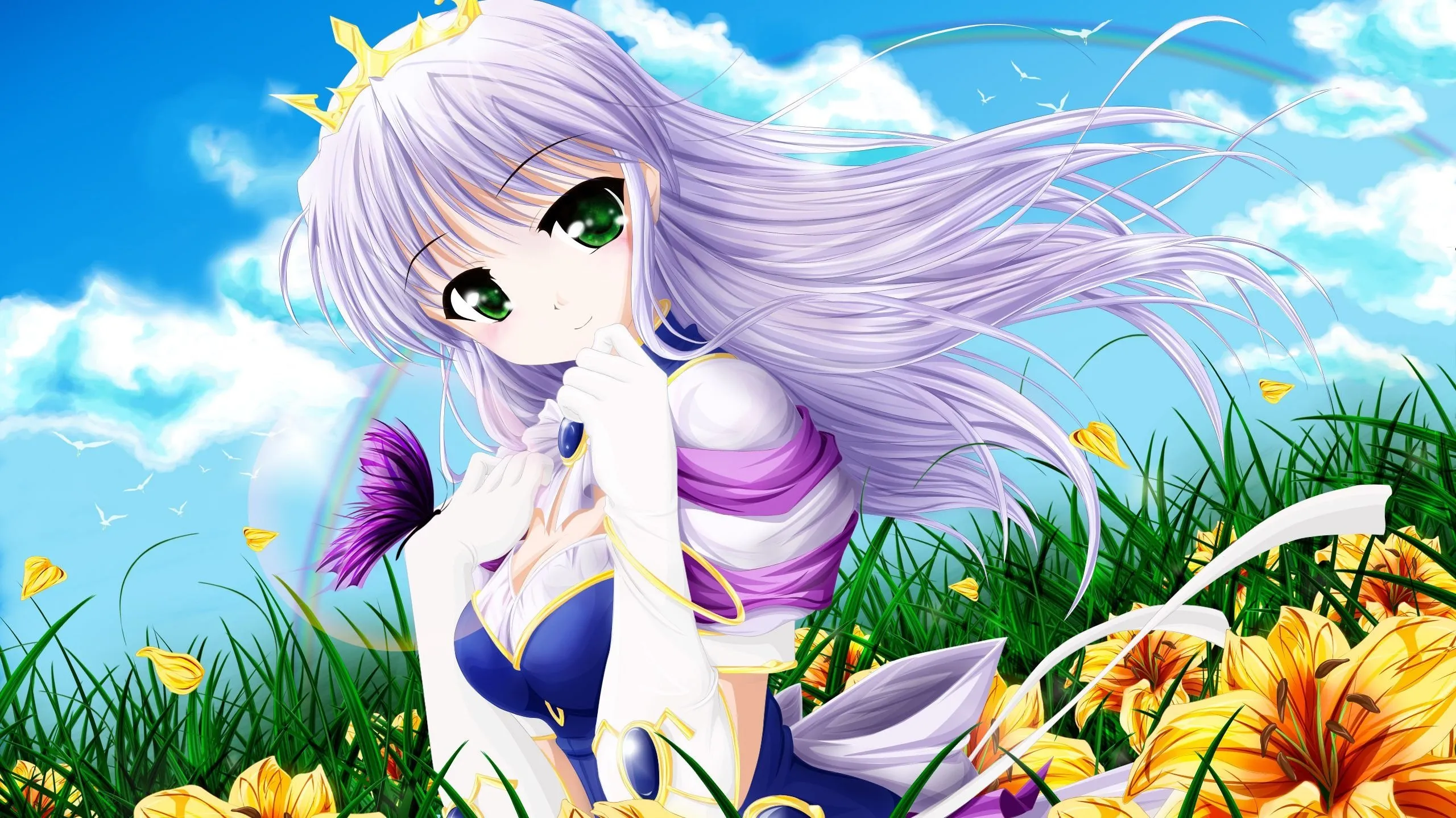 Background Yoake Mae yori Ruriiro na: Crescent Love
