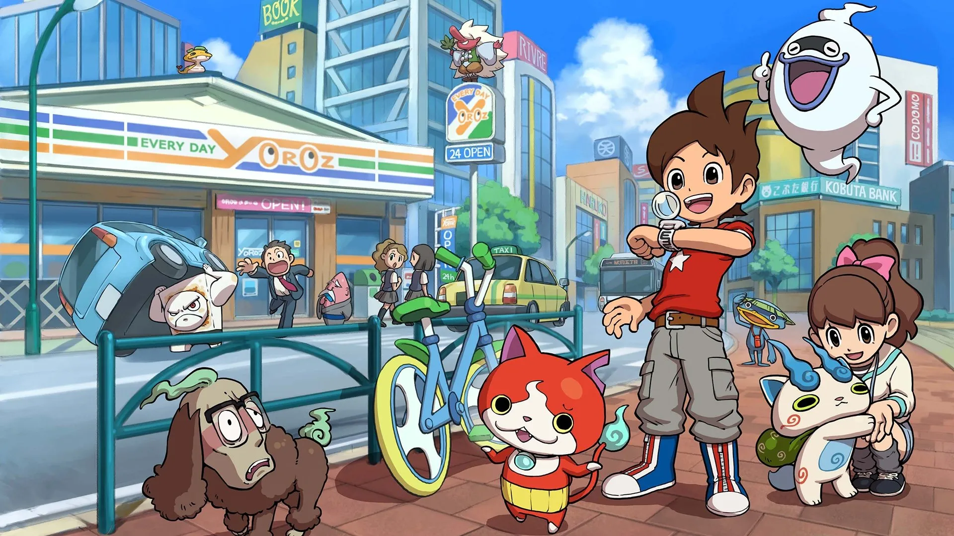 Background Yo-Kai Watch
