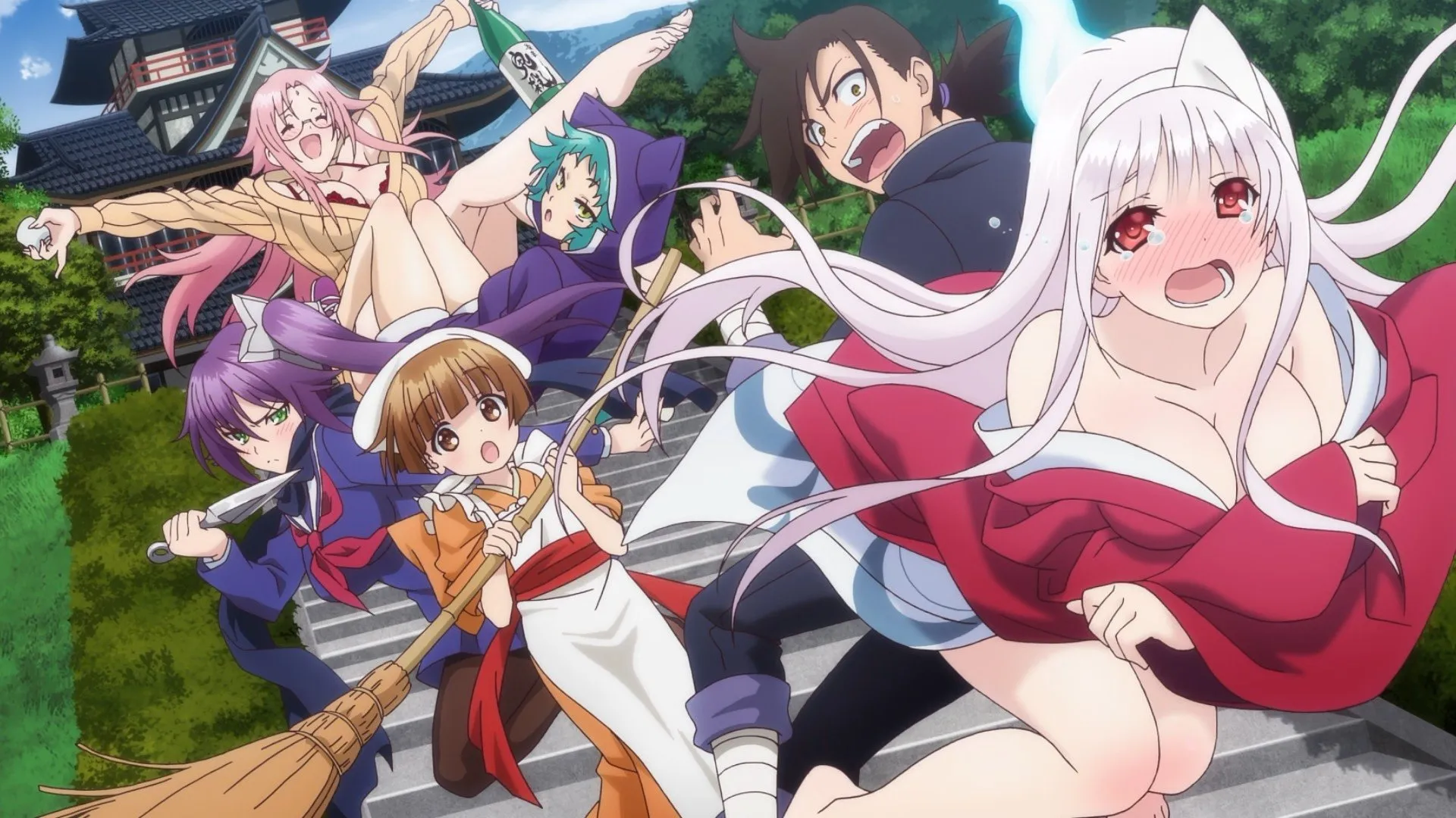 Background Yuuna and the Haunted Hot Springs