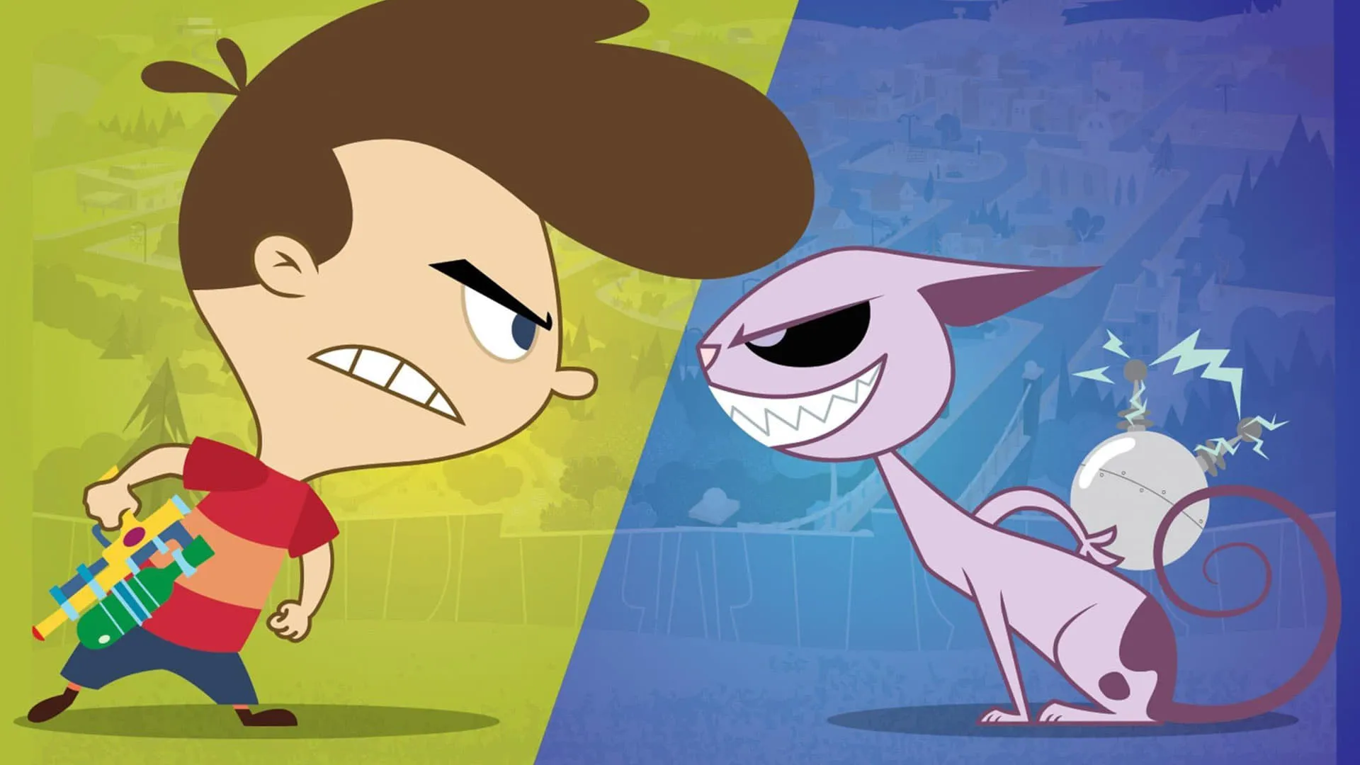 Background Kid vs. Kat