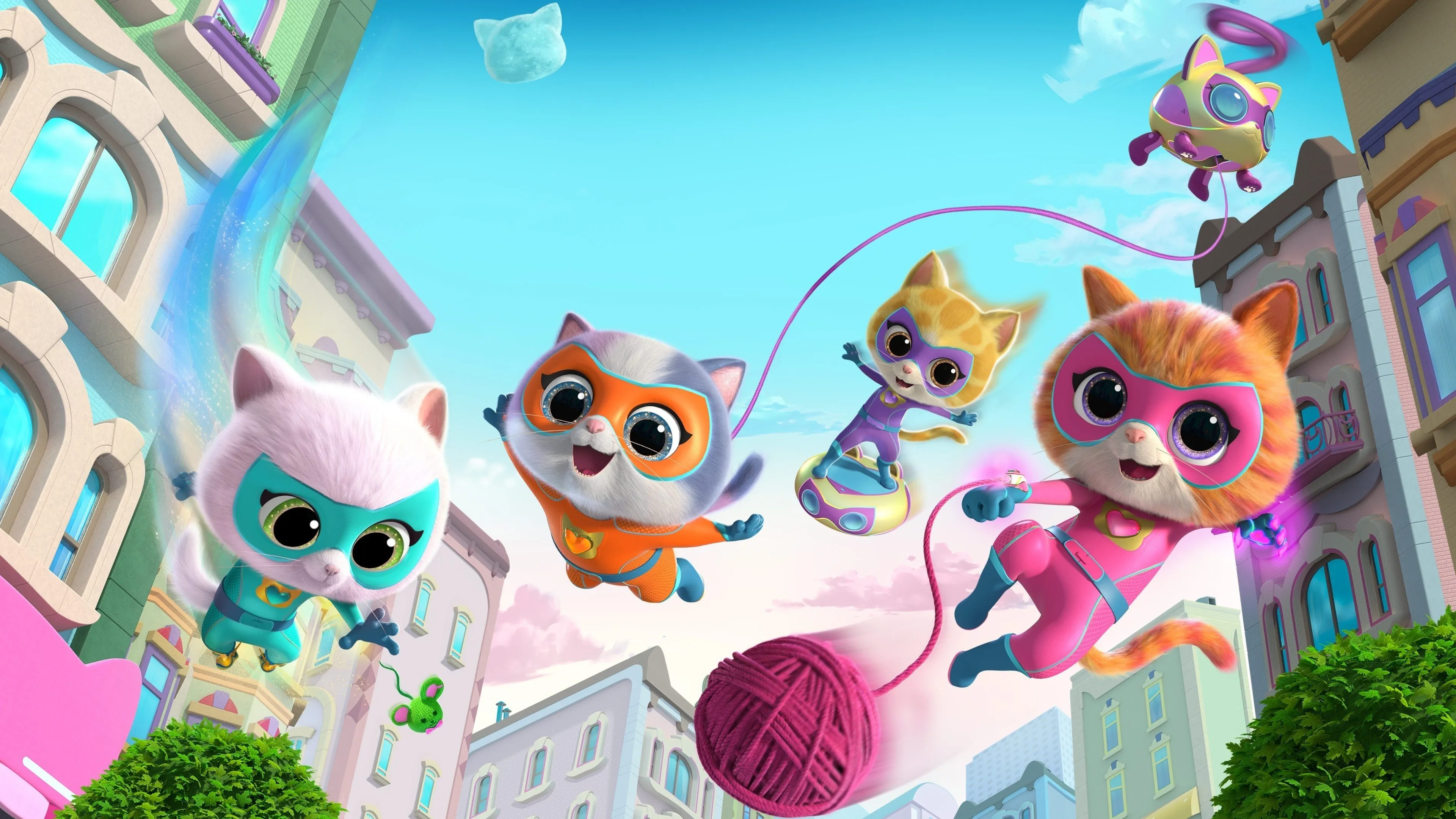 Background Supergatinhos