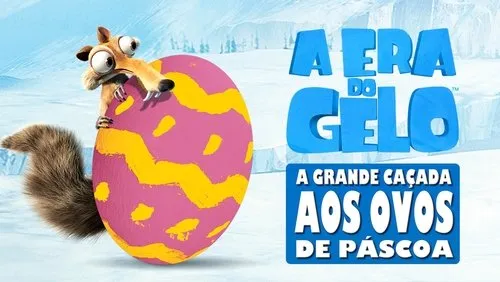Imagem De Fundo Da Série A Era do Gelo: A Grande Caçada aos Ovos de Páscoa