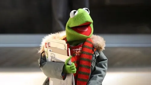 Imagem De Fundo Da Série A Muppets Christmas: Letters to Santa