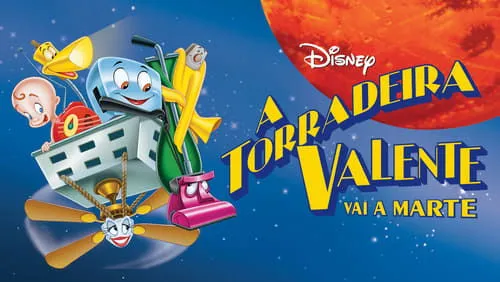 Imagem De Fundo Da Série A Torradeira Valente Vai à Marte