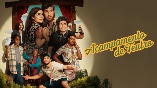 Imagem De Fundo Da Série Acampamento de Teatro