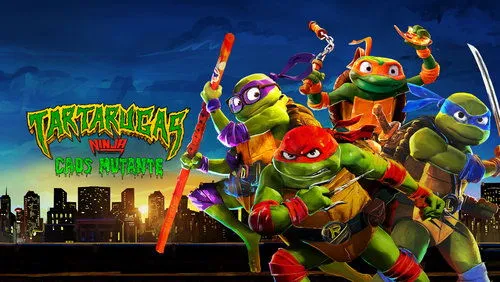 Imagem De Fundo Da Série As Tartarugas Ninjas: Caos Mutante