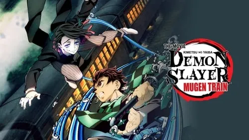 Imagem De Fundo Da Série Demon Slayer: Comboio Infinito, O Filme