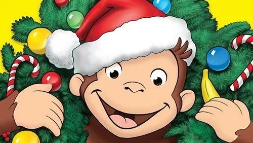 Imagem De Fundo Da Série George, O Curioso: Um Natal Cheio de Macacadas