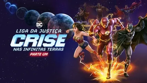 Imagem De Fundo Da Série Liga da Justiça: Crise nas Infinitas Terras - Parte 1