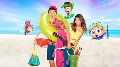 Background Os Padrinhos Magicos no Paraiso
