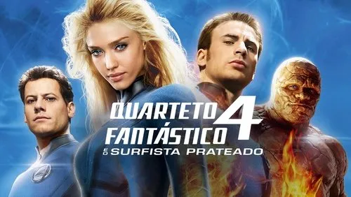 Imagem De Fundo Da Série Quarteto Fantástico e o Surfista Prateado