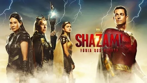 Imagem De Fundo Da Série Shazam! Fúria dos Deuses