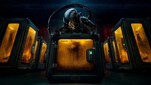Imagem De Fundo Da Série Alien: Earth