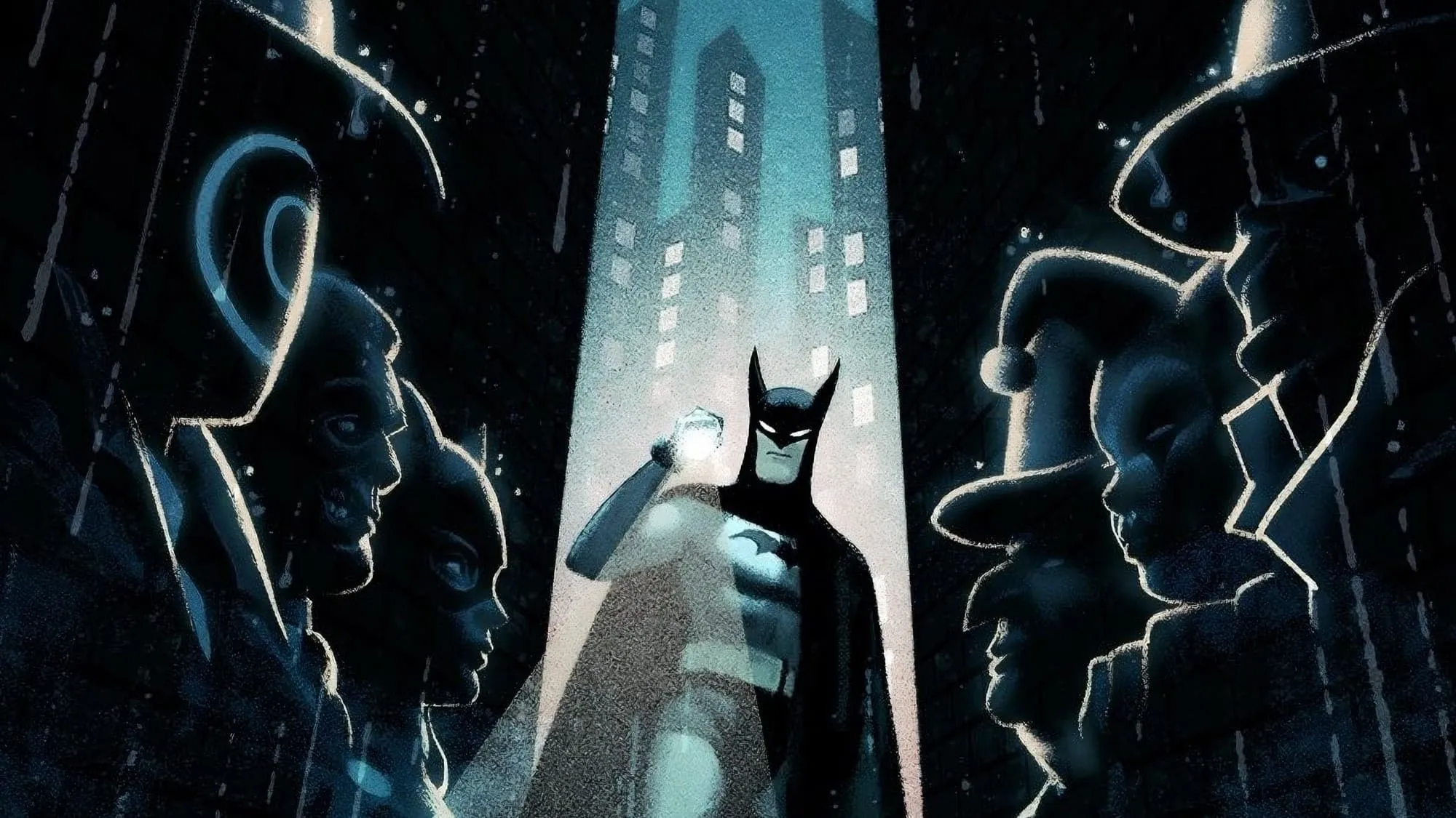 Background Batman: Cruzado Encapuzado