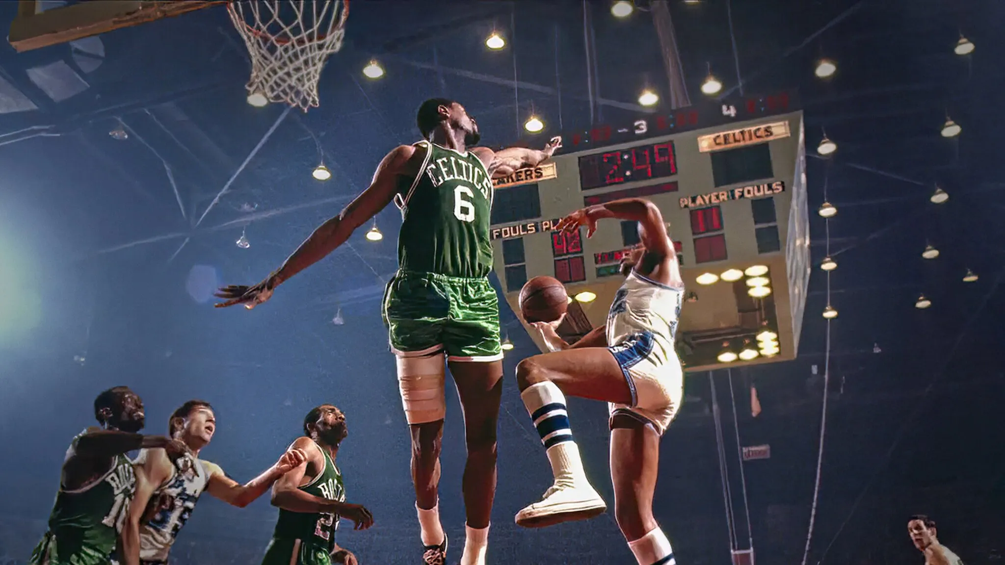 Background Bill Russell: Lenda da NBA