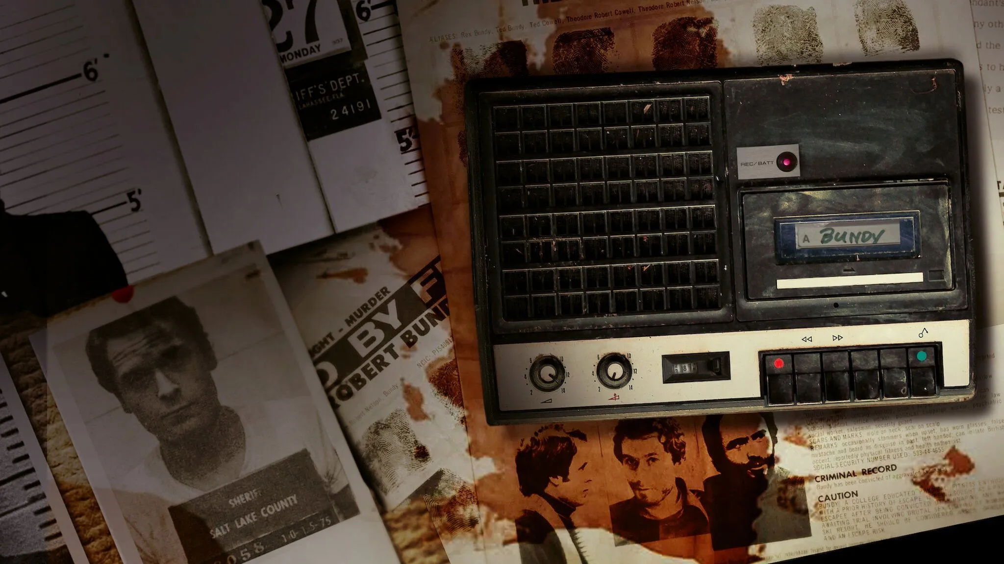 Background Conversando com um Serial Killer: Ted Bundy