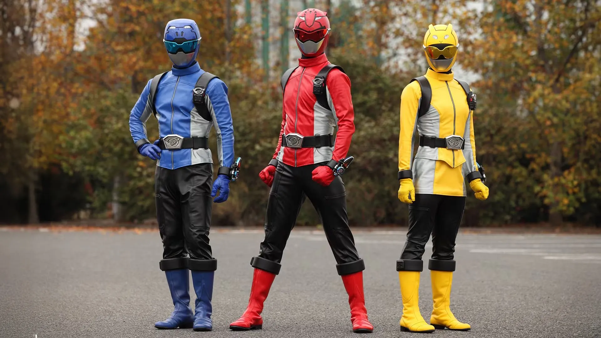 Background Equipe de Missões Especiais Go-Busters