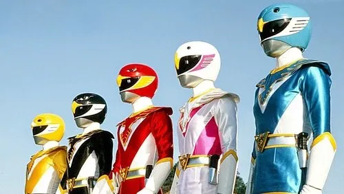 Background Esquadrão Homens-Pássaros Jetman