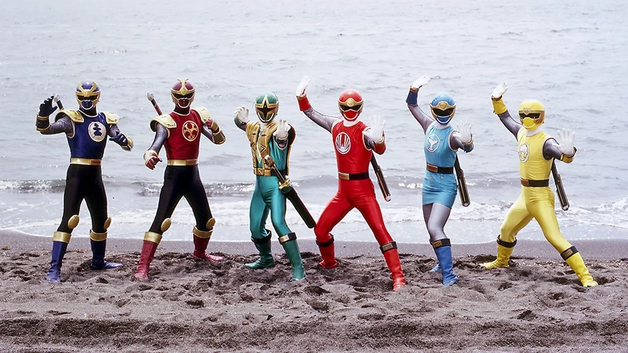 Background Esquadrão Ninjas do Vento Hurricanger