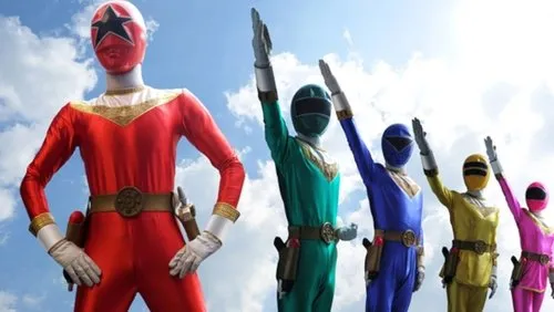 Background Esquadrão Super Poderoso Ohranger